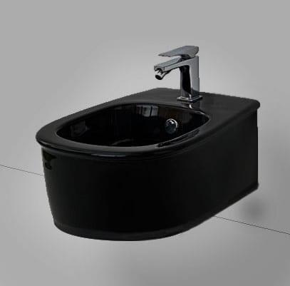 Биде подвесное Artceram Azuley AZB001 03 00 nero*1 52х36