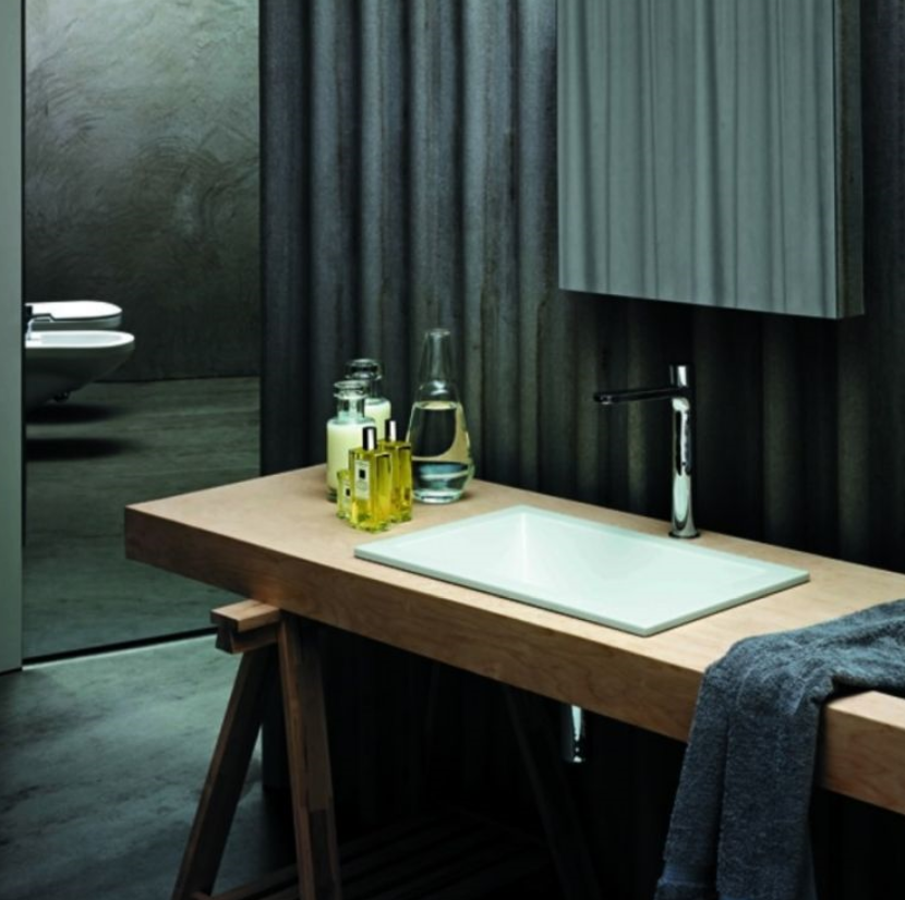 Раковина встраиваемая Azzurra Thin THLI06040000BI/(THI60/IN bi)*0 60х40