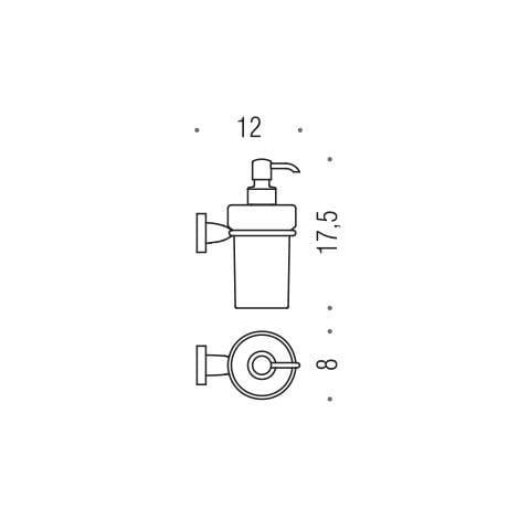 Дозатор Colombo Design Basic B9332