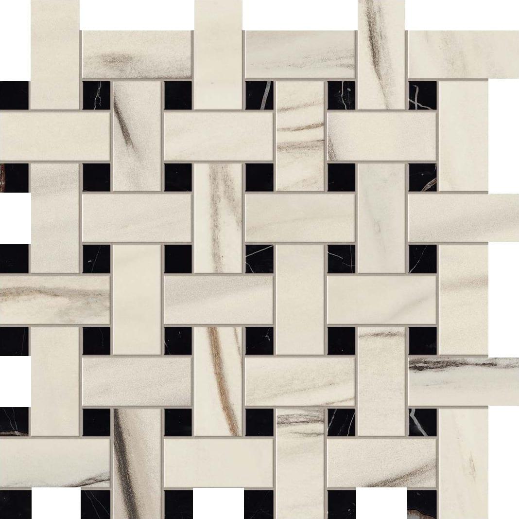 Мозаика Atlas Concorde Marvel Dream Bianco F. Basket Weave Matt AOVJ 30,5x30,5