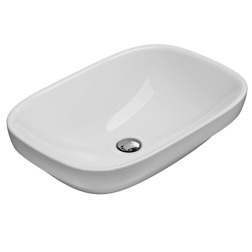 Раковина встраиваемая Globo Genesis GE042.BI*0 60x40