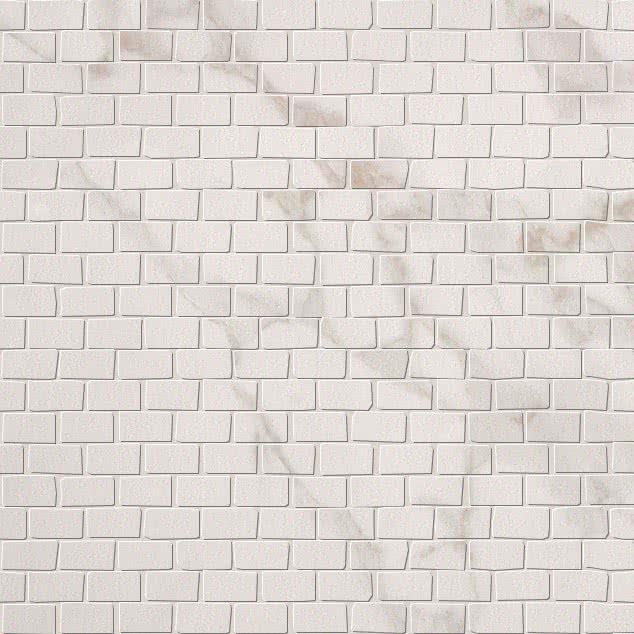 Мозаика FAP Ceramice Roma Calacatta Brick Mosaico fMAB 30x30