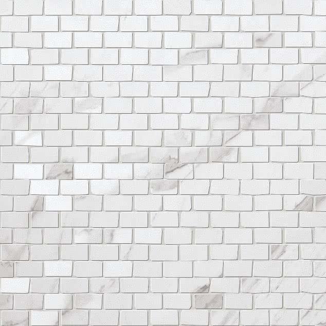 Мозаика FAP Ceramice Roma Statuario Brick Mosaico fMAF 30x30