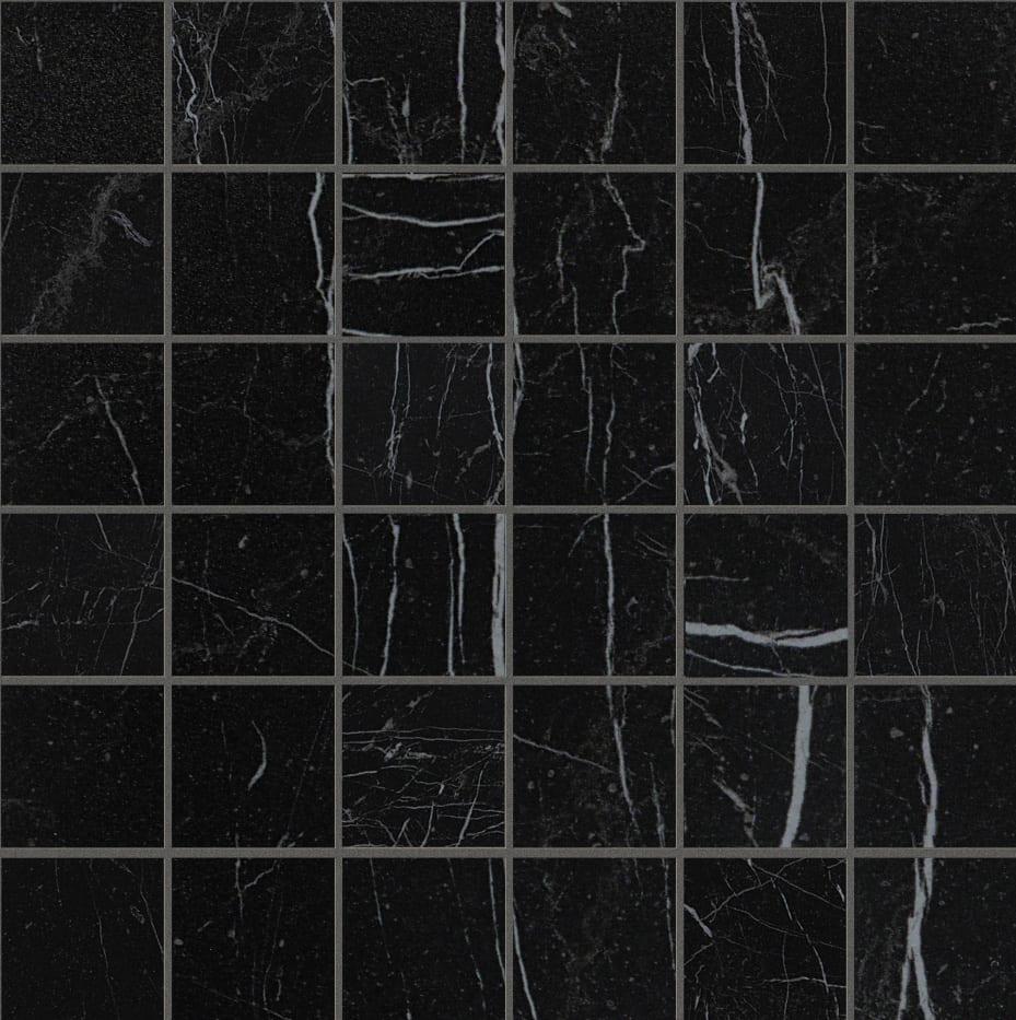 Мозаика FAP Ceramice Roma Diamond Nero Reale Macromosaico fNGG 30x30