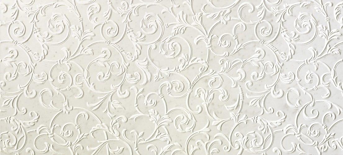 Декор FAP Ceramice Roma Diamond Acanto Carrara Inserto fNI1 50x110