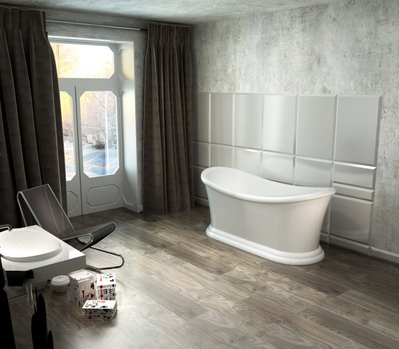 Ванна отдельностоящая BelBagno BB09 170x74