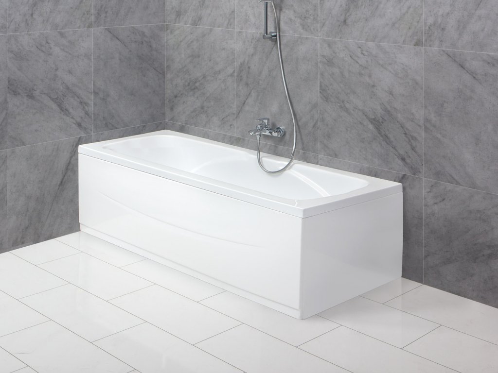 Ванна пристенная BelBagno BB104-180-80 180x80