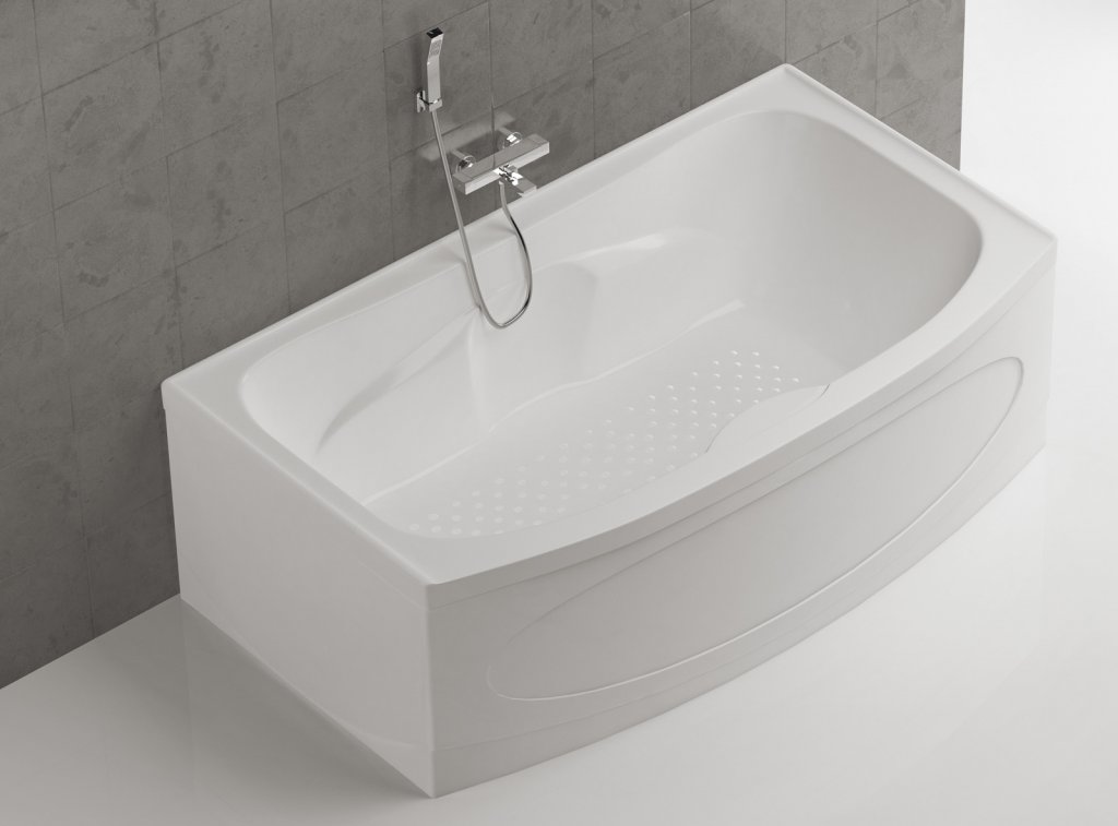 Ванна пристенная BelBagno BB105-190-110 189x109