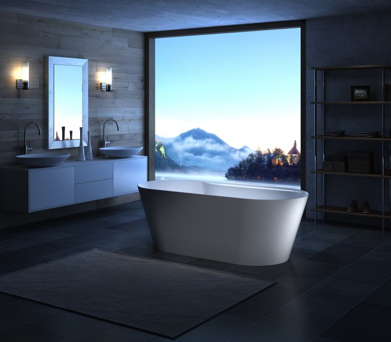 Ванна отдельностоящая BelBagno BB14 178x84