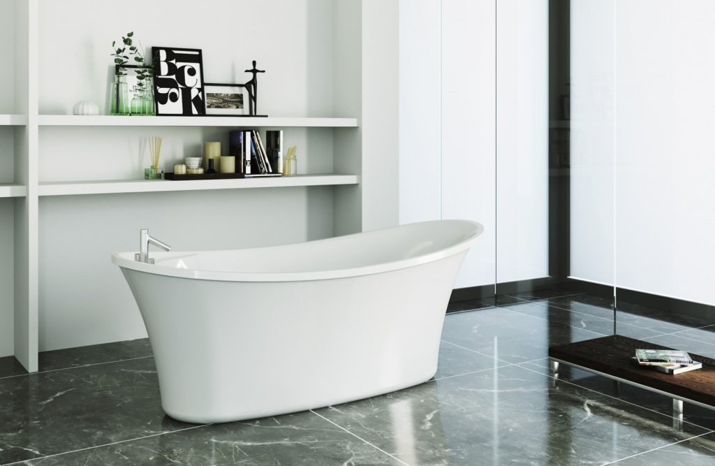 Ванна отдельностоящая BelBagno BB302 167x75