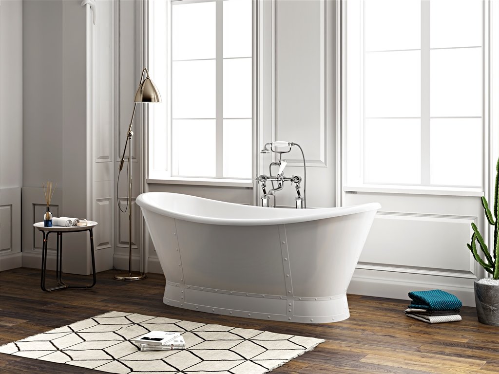 Ванна отдельностоящая BelBagno BB33 168x78