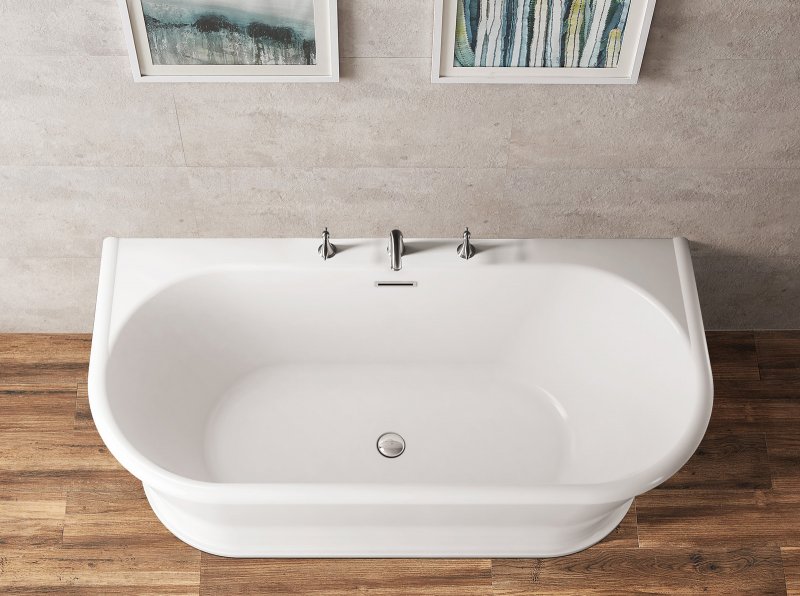 Ванна пристенная BelBagno BB408-1500-800 150x80