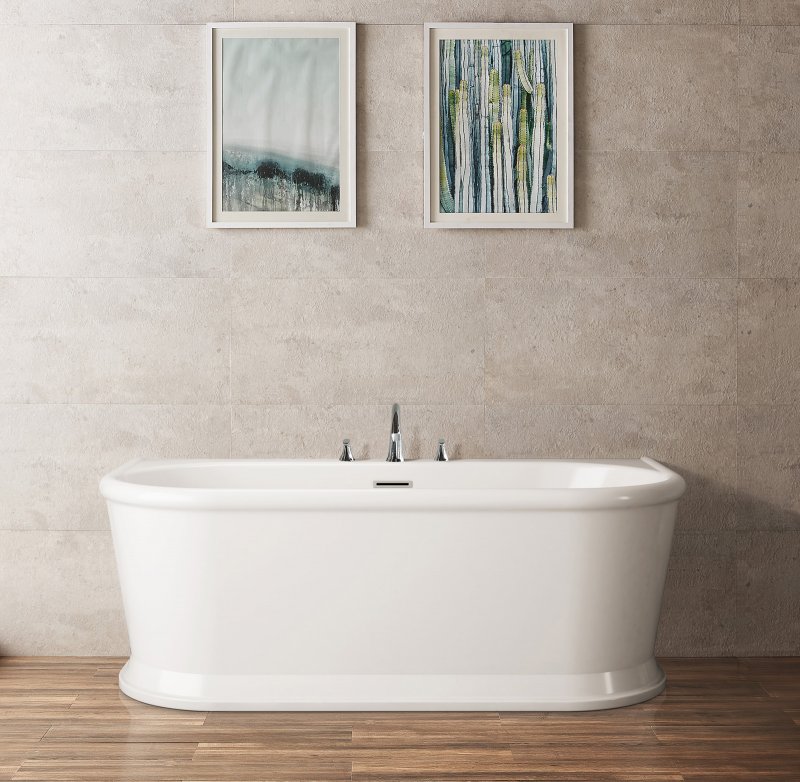 Ванна пристенная BelBagno BB408-1500-800 150x80