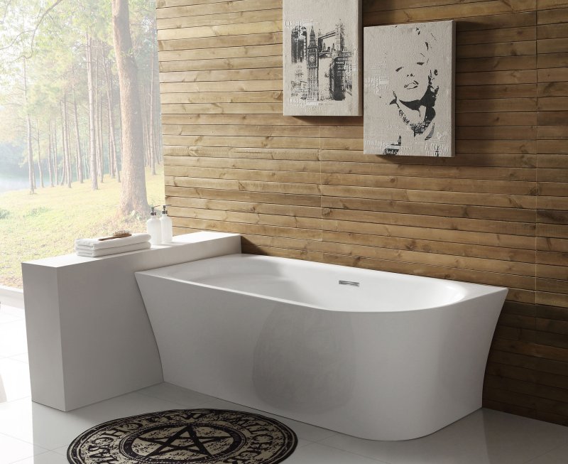 Ванна угловая BelBagno BB410-1500-780-L 150x78