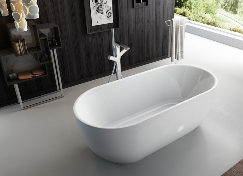 Ванна отдельностоящая BelBagno BB70-1500-W0 150x75