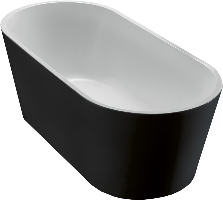 Ванна отдельностоящая BelBagno BB71-1700-NERO-W0 170x80