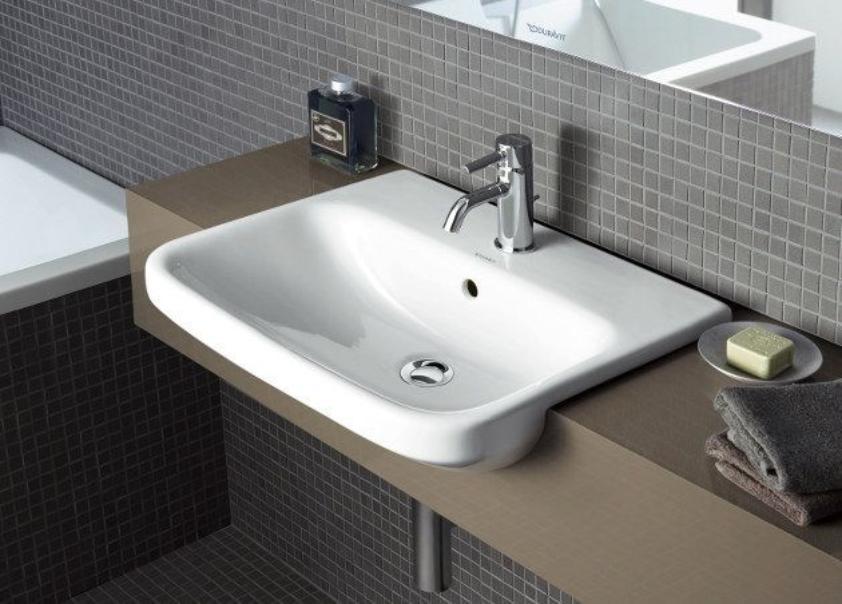 Раковина встраиваемая Duravit DuraStyle 0375550000 55x45.5