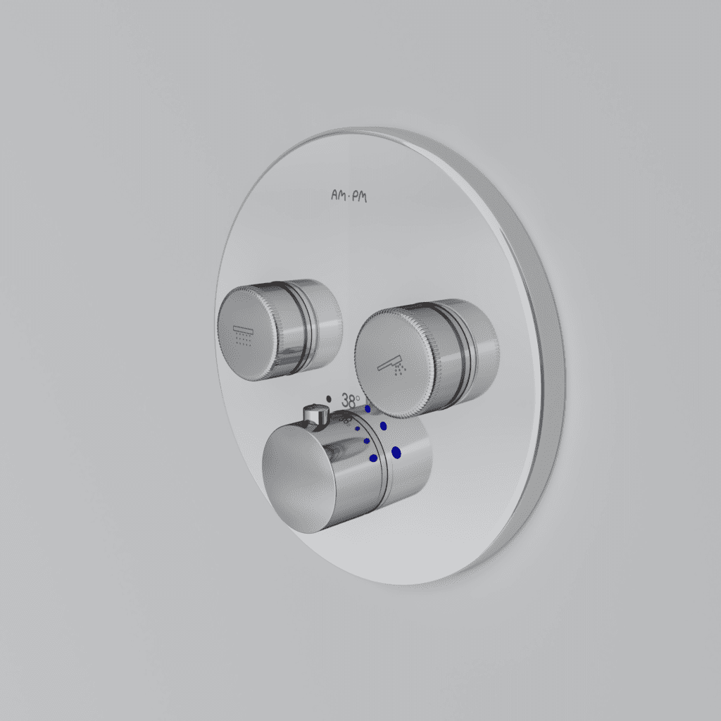 Смеситель для душа с термостатом AM.PM Inspire V2.0 TouchReel F50A85700