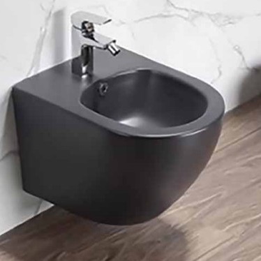 Биде подвесное Ceramalux N 2342BDMDH 48x37 (серый матовый)