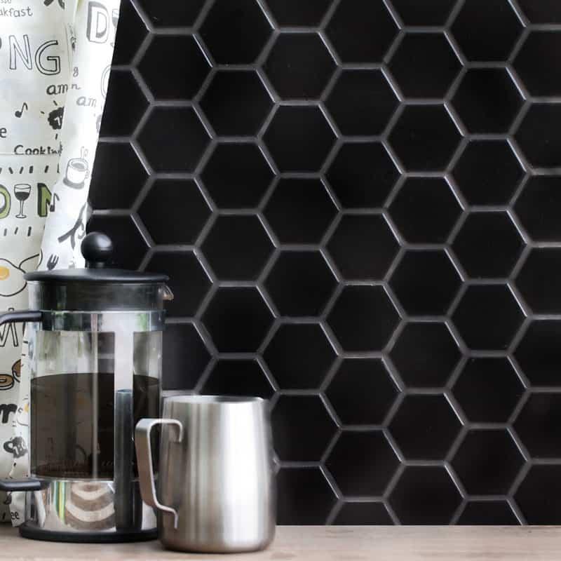 Мозаика Starmosaic Hexagon Small Black Matt (IDL4810) 27.2х28.2