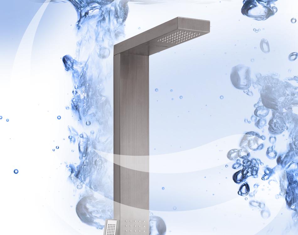 Душевая панель Gedy Cascade GYSP10200(IS)