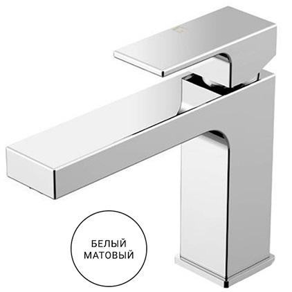 Смеситель для раковины Gattoni Kubik Bianco Opaco 2582/25BO