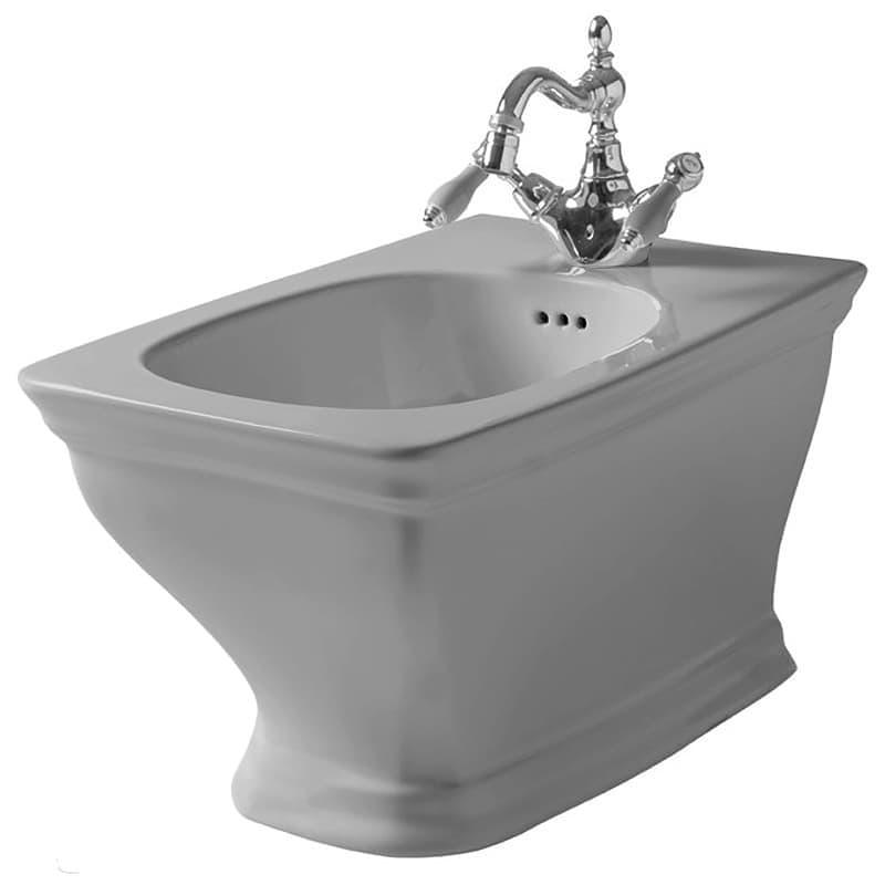Биде подвесное Artceram Civitas CIB001 34 00 grigio acquarello*1 54х36