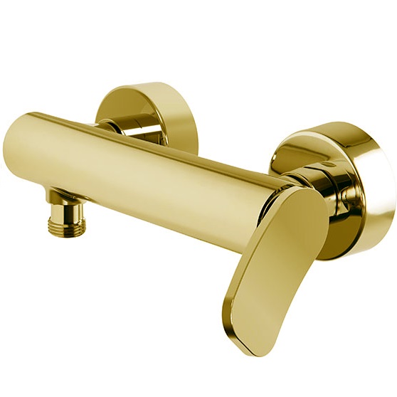 Cмеситель для душа настенный Fima Carlo Frattini Flo F3805/1OR (золотой), без излива