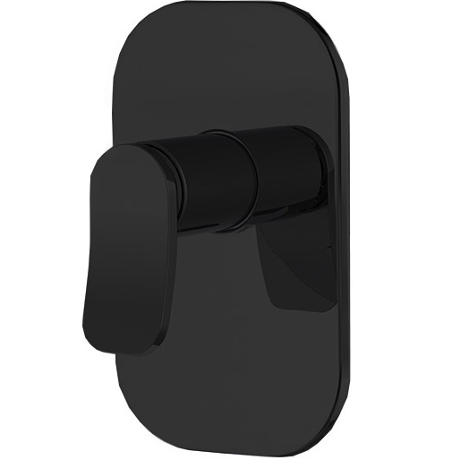 Cмеситель для душа встраиваемый Fima Carlo Frattini Flo F3809X1NS (черный матовый)