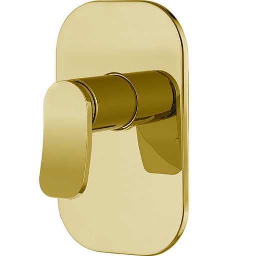 Cмеситель для душа встраиваемый Fima Carlo Frattini Flo F3809X1OR (золотой)