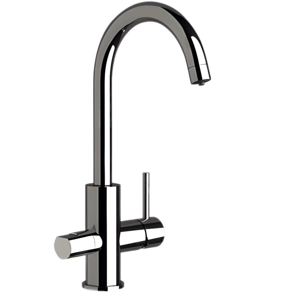 Cмеситель для кухни Remer X Style N792DW (хром), с подключением к фильтру