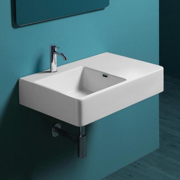 Раковина накладная/подвесная Simas Top e lavabi d'Arredo QU75S*1 bi 75х45