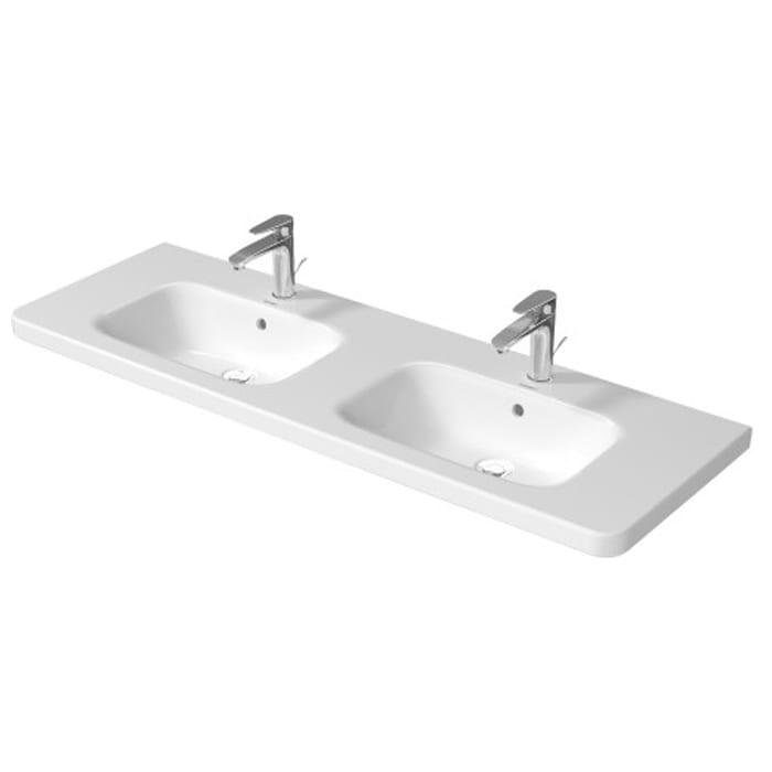 Раковина подвесная двойная Duravit Cape Cod 2357140000 140x48