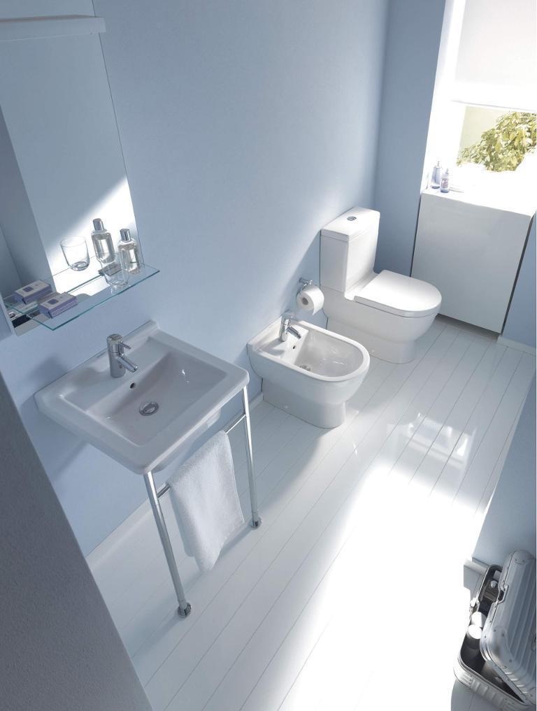 Биде напольное Duravit Starck 3 2230100000 56x36