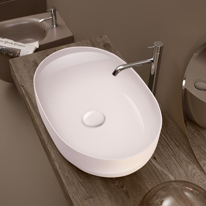 Раковина накладная Kerasan Nolita 534301*0 60х40