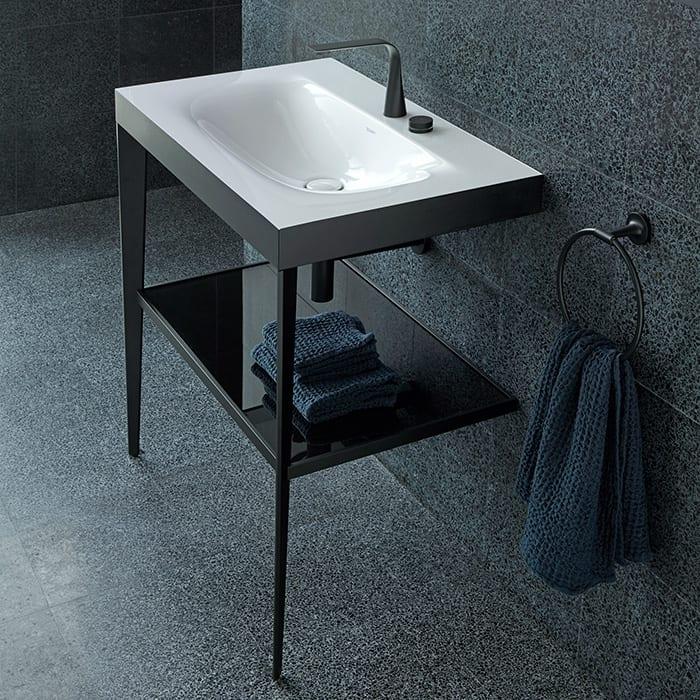 Консоль напольная с раковиной Duravit XViu XV4715EB240 80x48