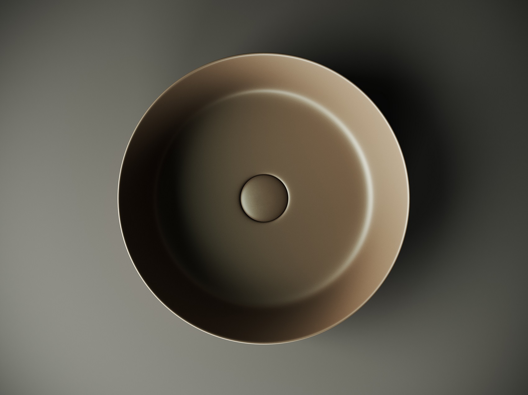 Донный клапан Ceramica Nova CN2000MDB (темно коричневый матовый), без перелива