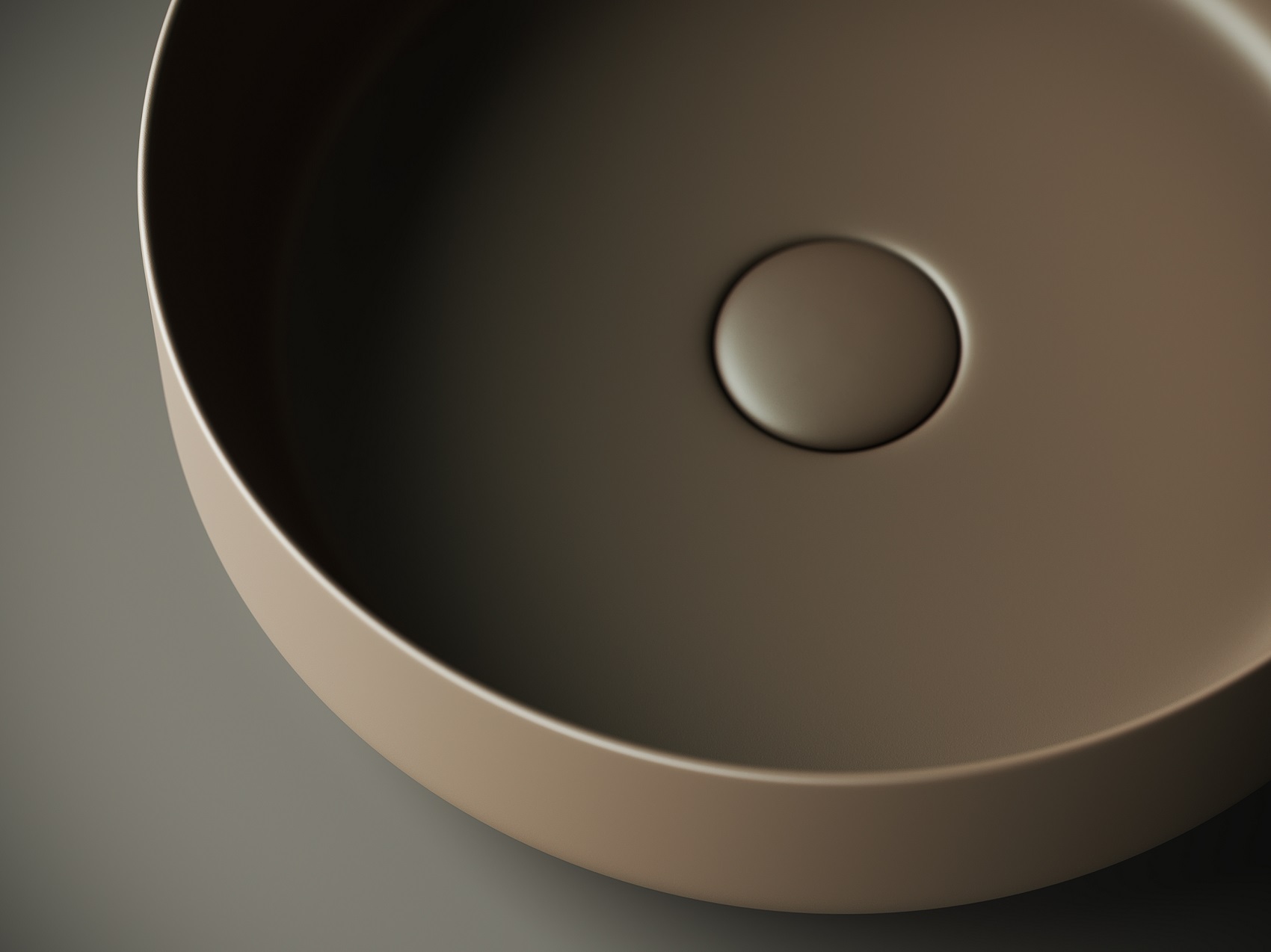 Донный клапан Ceramica Nova CN2000MDB (темно коричневый матовый), без перелива