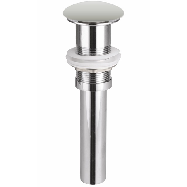 Донный клапан Ceramica Nova CN2000MSG (серый матовый), без перелива