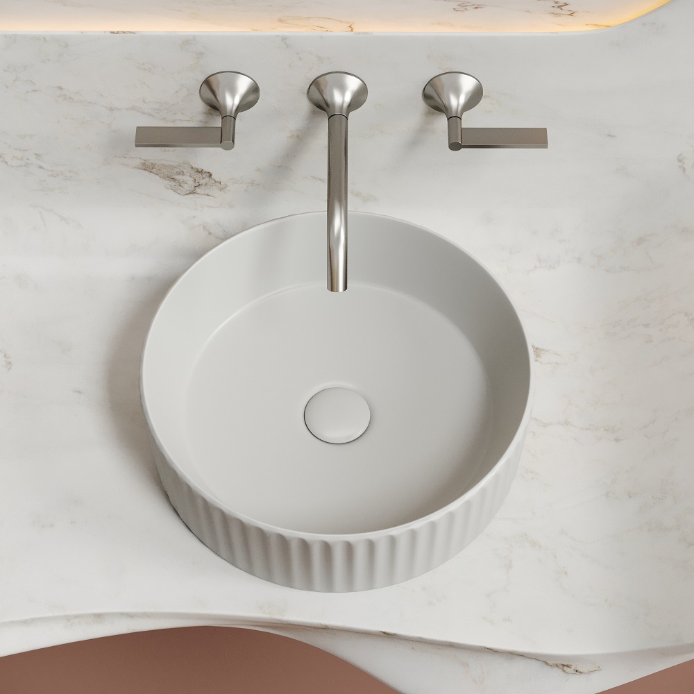 Донный клапан Ceramica Nova CN2000MSG (серый матовый), без перелива