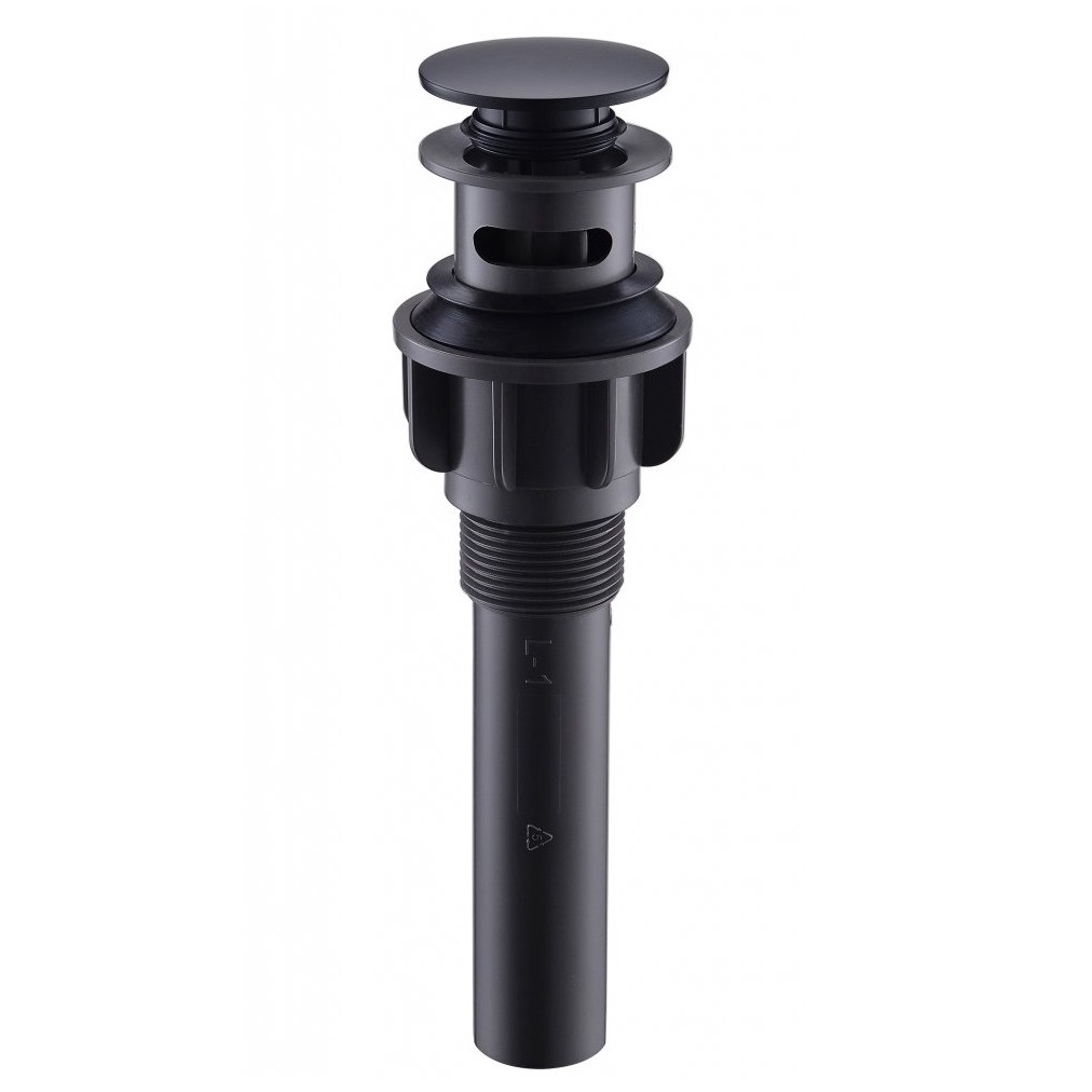 Донный клапан для раковины  BB-PCU-03-NERO (черный матовый)