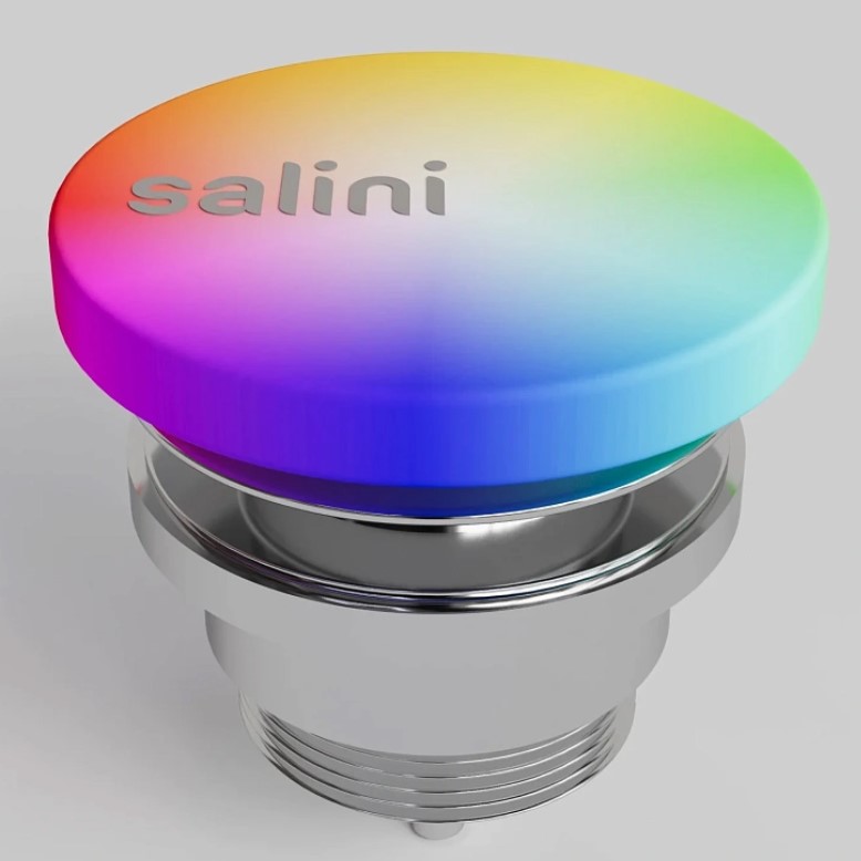 Донный клапан для раковины Salini S-Stone D 604 166302MF (покраска по RAL, матовый), фиксированный