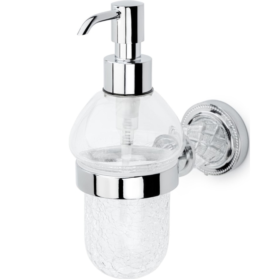 Дозатор настенный Boheme Murano Cristal 10912-CRST-CH (хром)