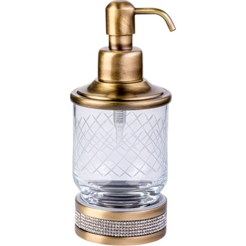 Дозатор настольный Boheme Royal Cristal 10929-BR (бронза)