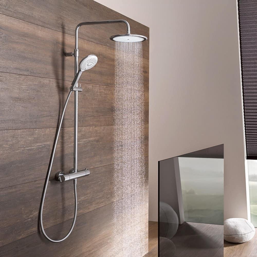 Душевая стойка с термостатом Kludi Freshline - 6709205-00