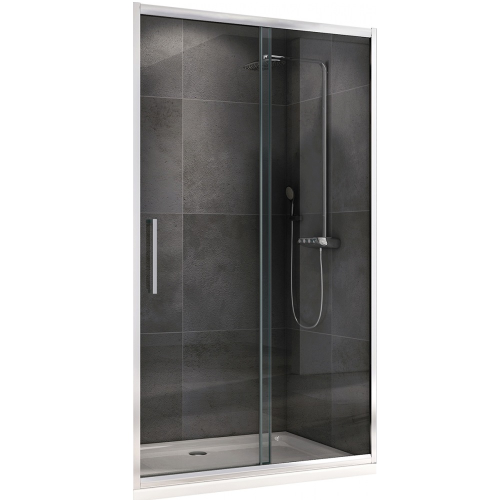 Душевая дверь Abber Schwarzer Diamant AG30150H 150х195 (хром)