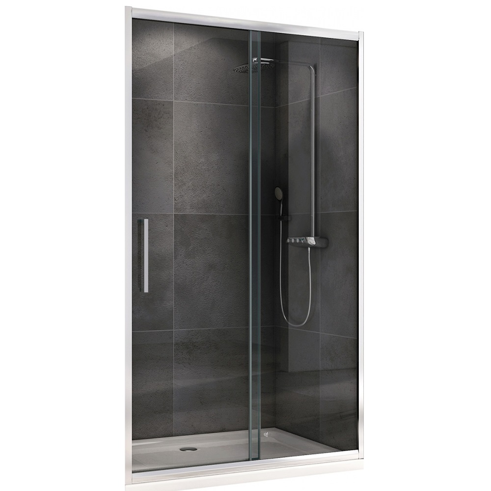 Душевая дверь Abber Schwarzer Diamant AG30160H 160х195 (хром)