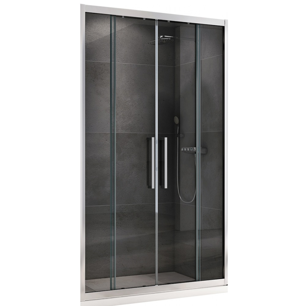 Душевая дверь Abber Schwarzer Diamant AG33150H 150х195 (хром)