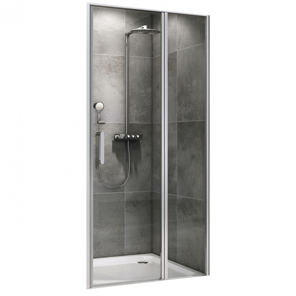 Душевая дверь Abber Sonnenstrand AG04140S 140х195 (хром)
