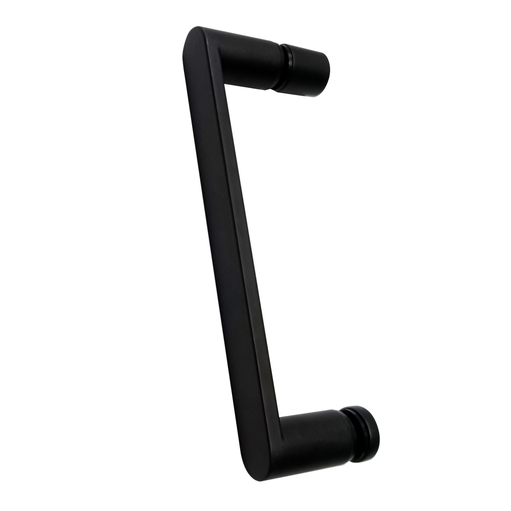 Душевая дверь Abber Zart AG08120B 120х195 (черный матовый)